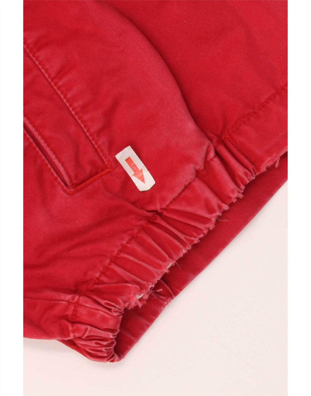 Jaqueta bomber masculina Gant UK 44 2XL algodão vermelho