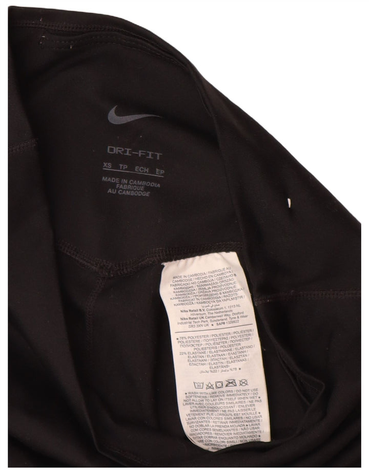Leggings Nike Dri Fit Capri UK 4 XS Preto Poliéster