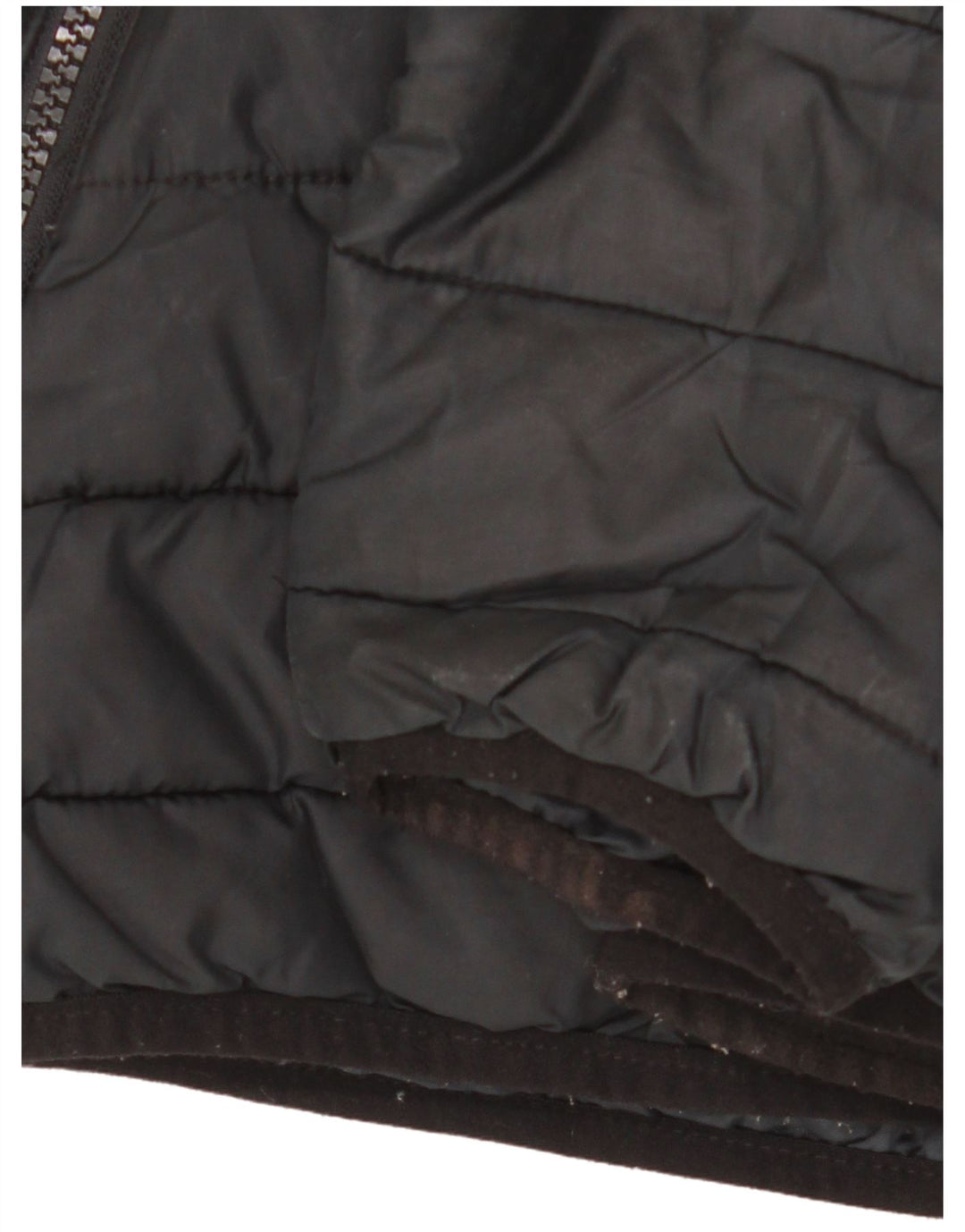 Jaqueta masculina acolchoada com capuz Jack & Jones Reino Unido 40 grande poliéster preto
