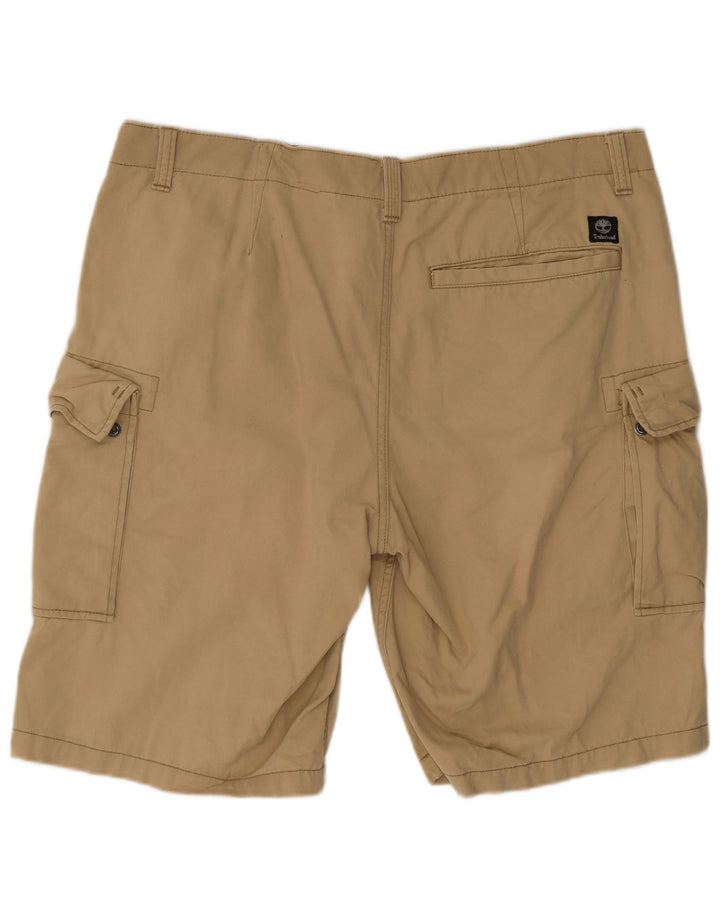 Shorts cargo masculino Timberland W38 XL algodão bege
