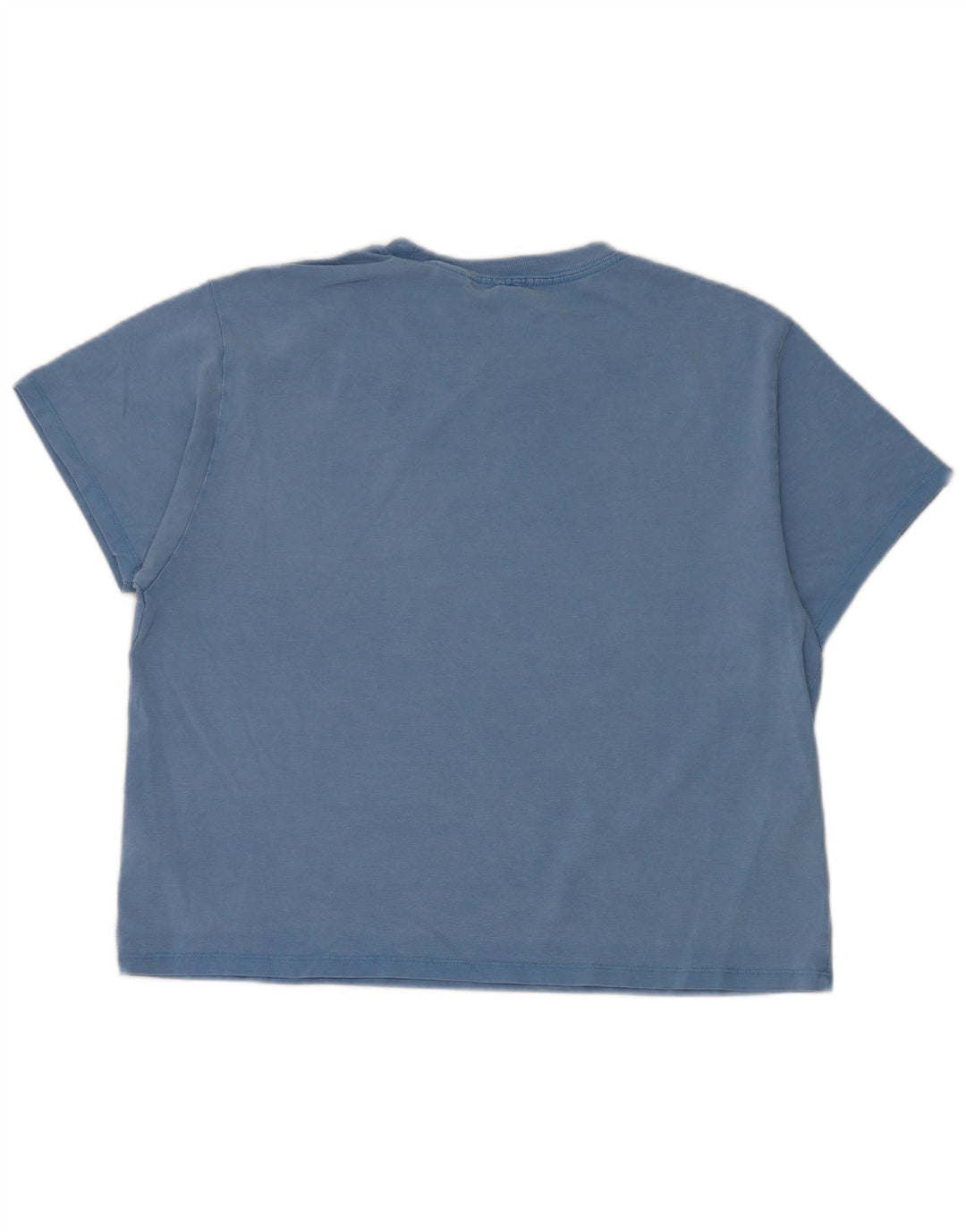 Camiseta feminina gráfica Levi's Top UK 14 algodão azul médio