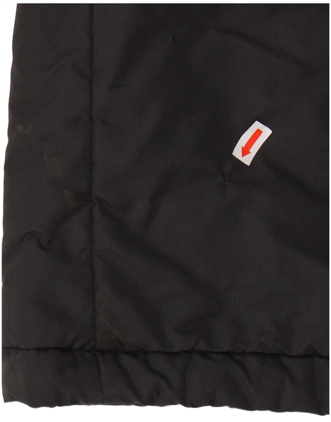 Casaco acolchoado com capuz feminino JACK WOLFSKIN Reino Unido 16 grande poliéster preto