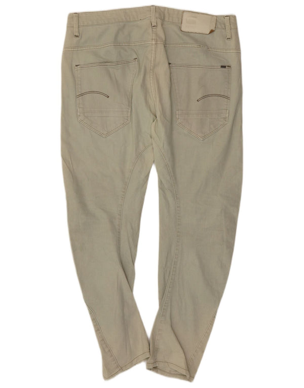 G-Star Masculino 3D Arc Slim Jeans W33 L28 Algodão Verde
