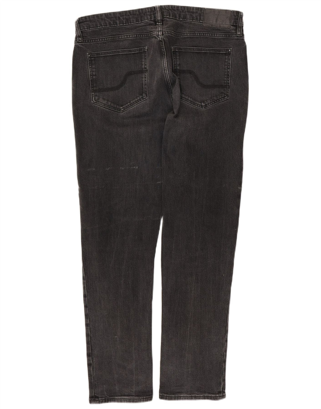 FAT FACE Mens Jeans Slim W36 L31 Algodão Cinza