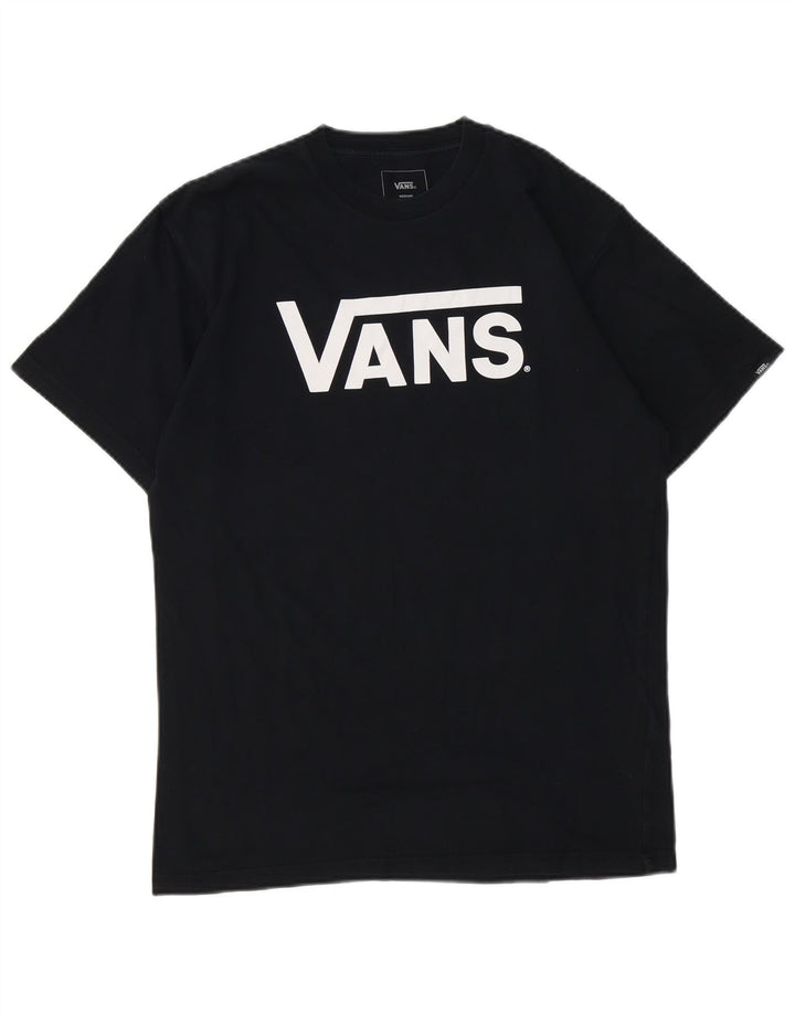Camiseta Vans Masculina Classic Fit Graphic Top Médio Algodão Preto