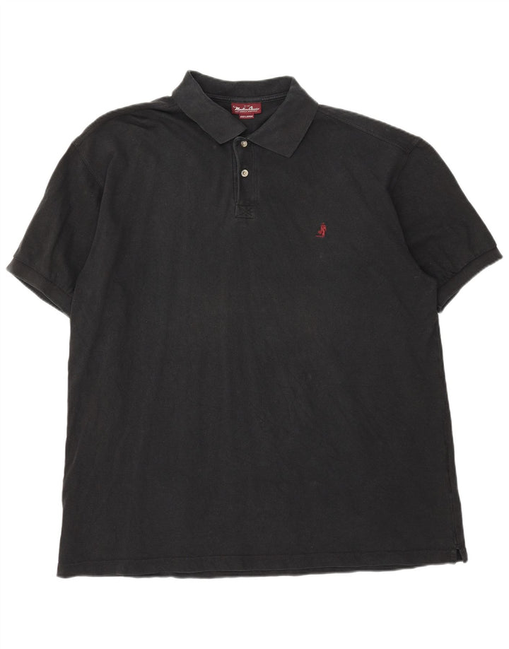 Camisa polo masculina MARLBORO CLASSICS 3XL algodão preto