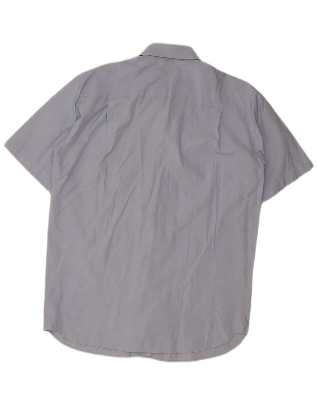 Camisa masculina de manga curta Mila Schon tamanho 41 16 grande azul