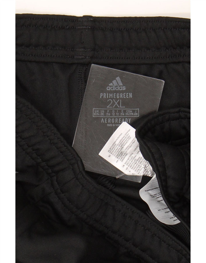 Adidas Mens Aeroready Calças de treino 2XL poliéster preto