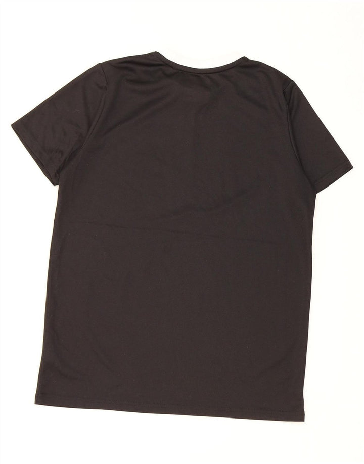 Camiseta Kappa Meninos 14-15 Anos Preto Colorblock Poliéster