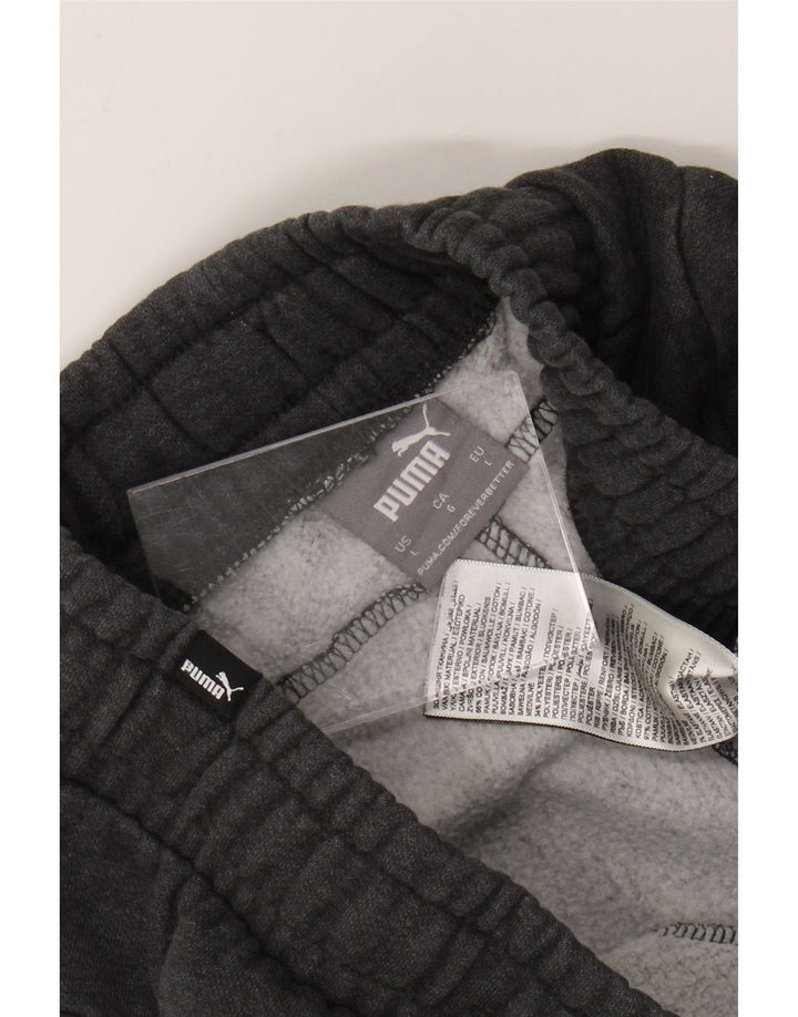 Puma Masculino Grande Algodão Cinza