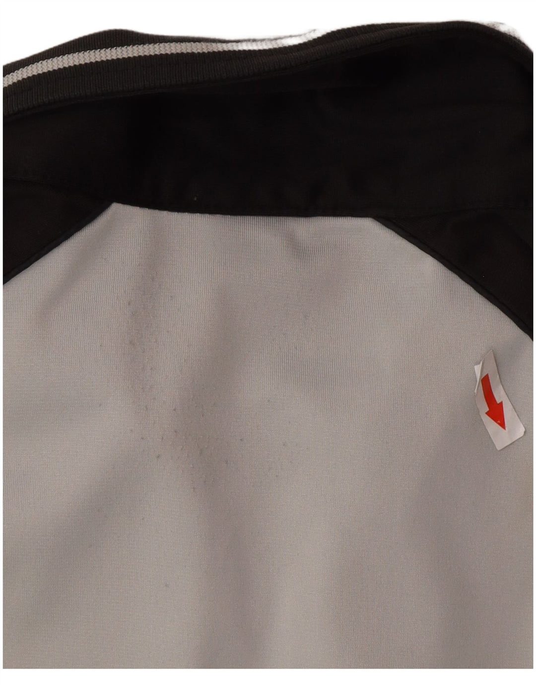 Jaqueta masculina de agasalho Champion grande bloco colorido branco