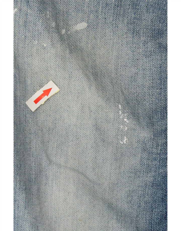 Jack & Jones Masculino GLENN Slim Jeans W30 L30 Azul Algodão