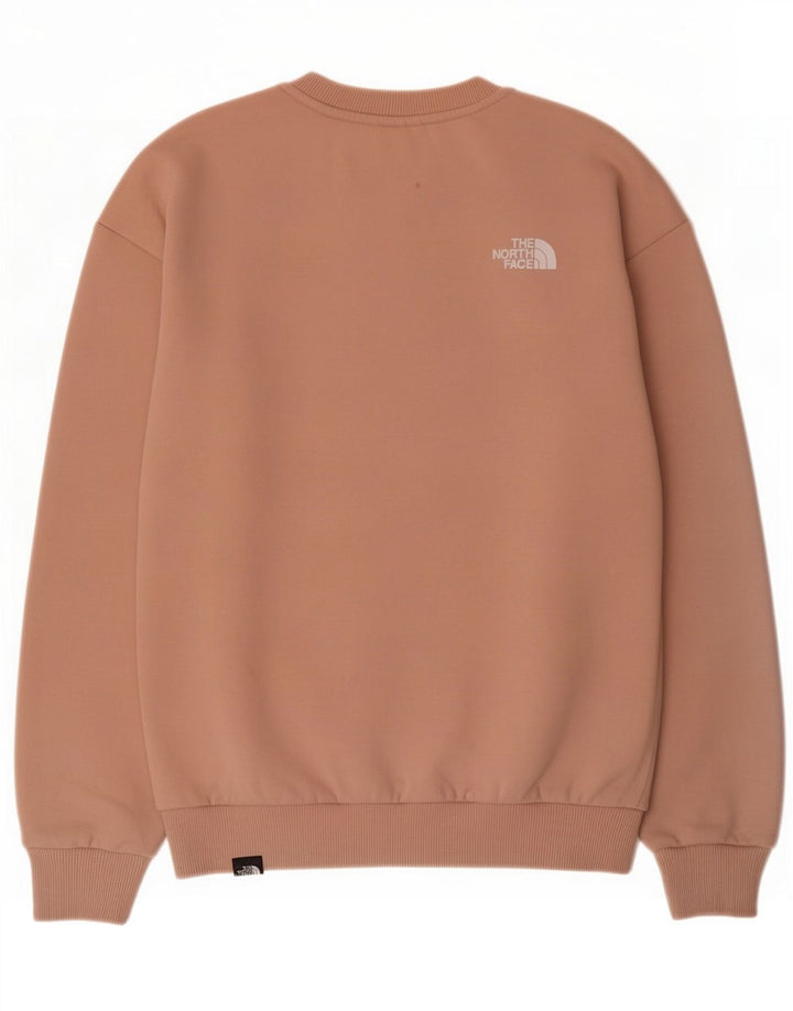 Moletom feminino The North Face com estampa oversized Reino Unido 10 pequeno rosa