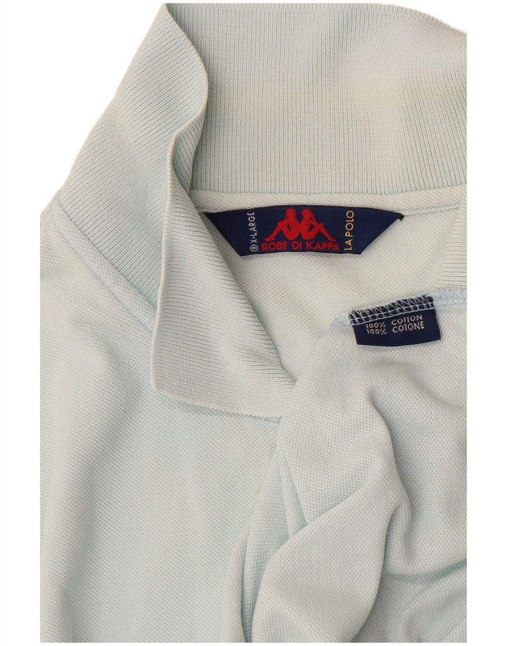 Camisa polo masculina Kappa XL algodão azul