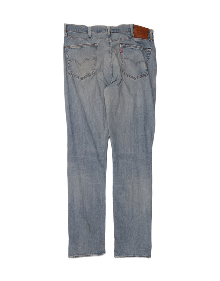 LEVI'S Masculino 511 Slim Jeans W36 L34 Azul Algodão