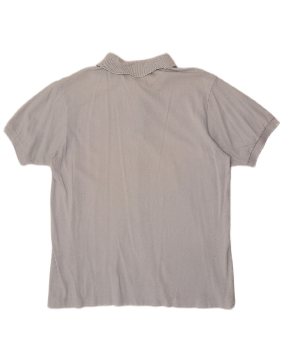 Camisa polo masculina Lacoste tamanho 5 grande algodão azul
