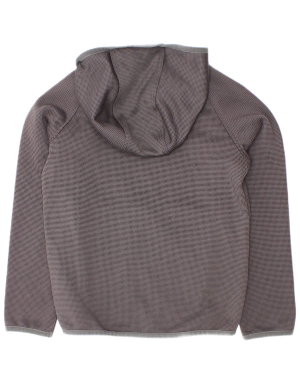 Berghaus Meninos moletom com capuz 9-10 anos poliéster manchado cinza