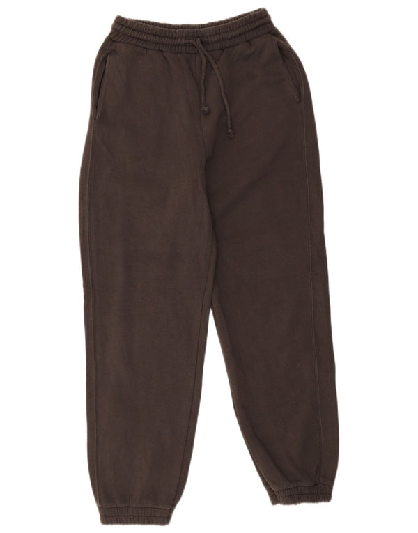 Calça esportiva feminina Zara com ajuste solto e joggers Reino Unido 10 algodão cinza pequeno