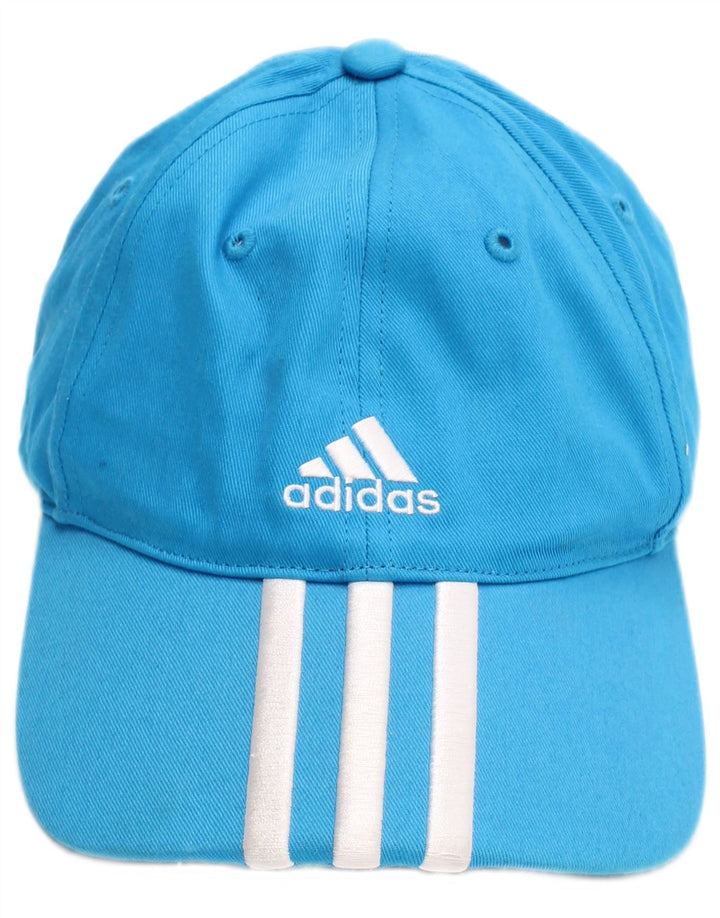Boné de beisebol gráfico Adidas Boys tamanho único algodão azul