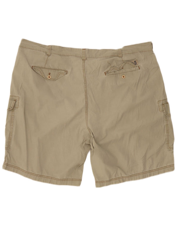 Shorts cargo masculino IZOD água salgada W48 4XL algodão verde