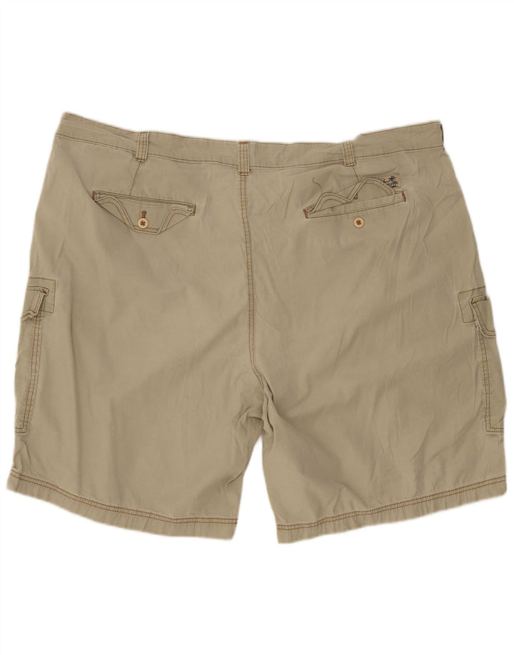 Shorts cargo masculino IZOD água salgada W48 4XL algodão verde