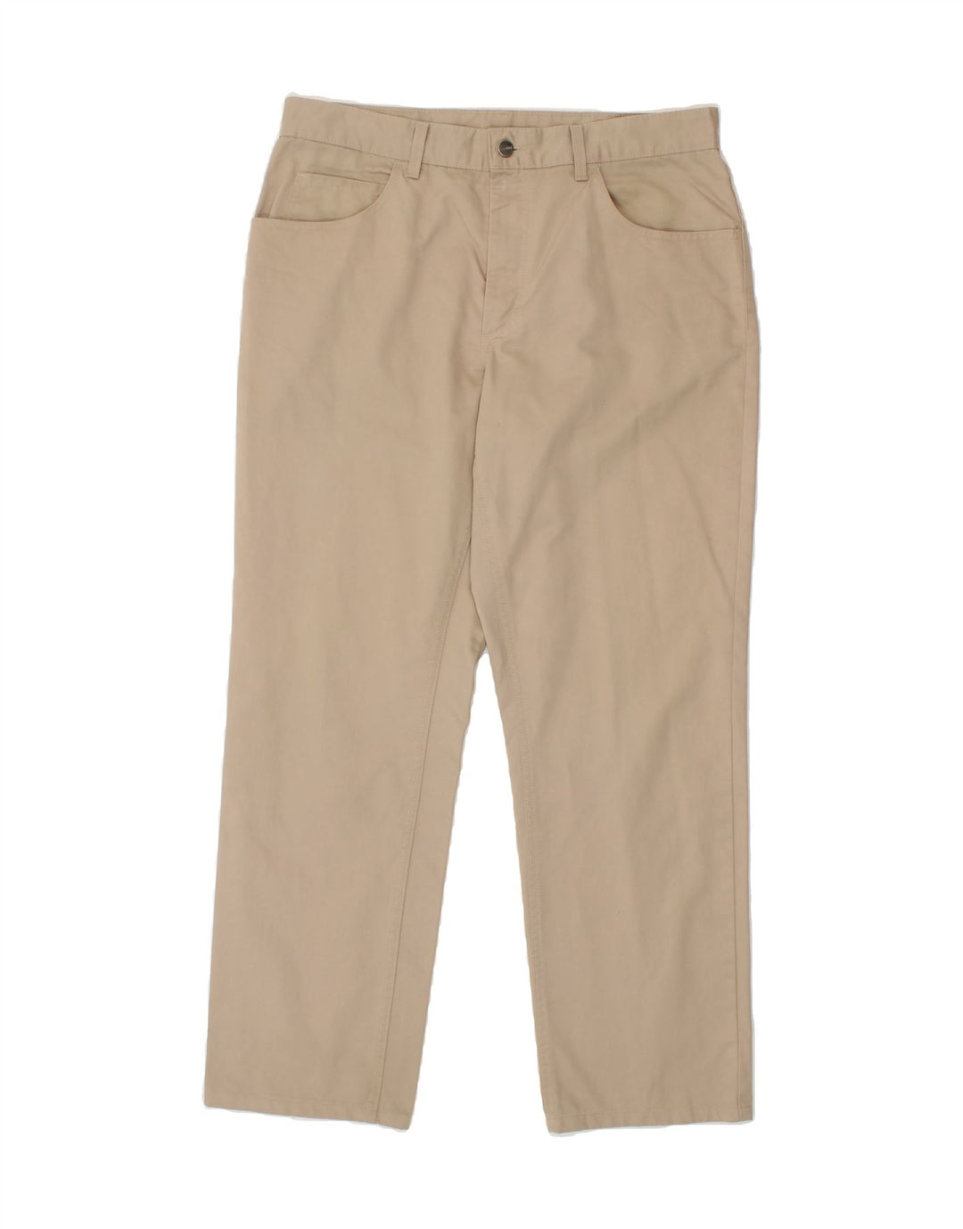 JOOP Mens Straight Casual Trousers W36 L31 Beige Cotton Vintage Joop and Second-Hand Joop from Messina Hembry 