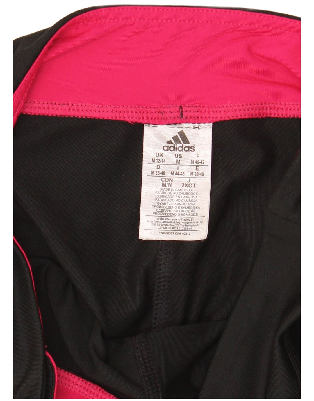 Adidas Womens Climalite Crop Leggings UK 12/14 Médio Preto Poliéster