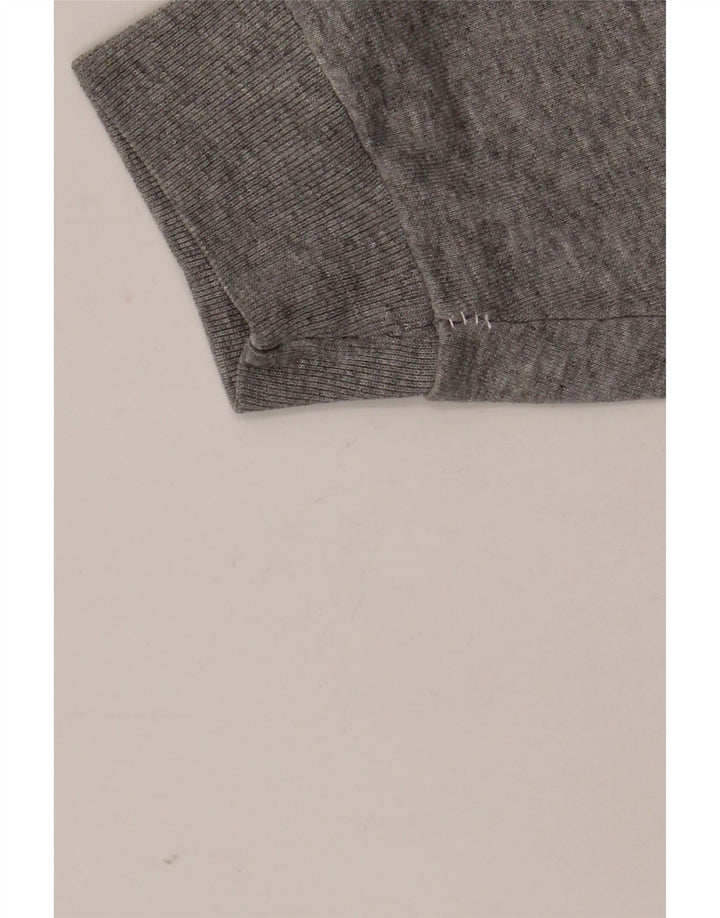 Jumper com capuz gráfico masculino Champion cinza médio manchado
