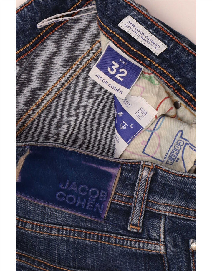 Jacob Cohen Jeans Slim Masculino W32 L30 Azul