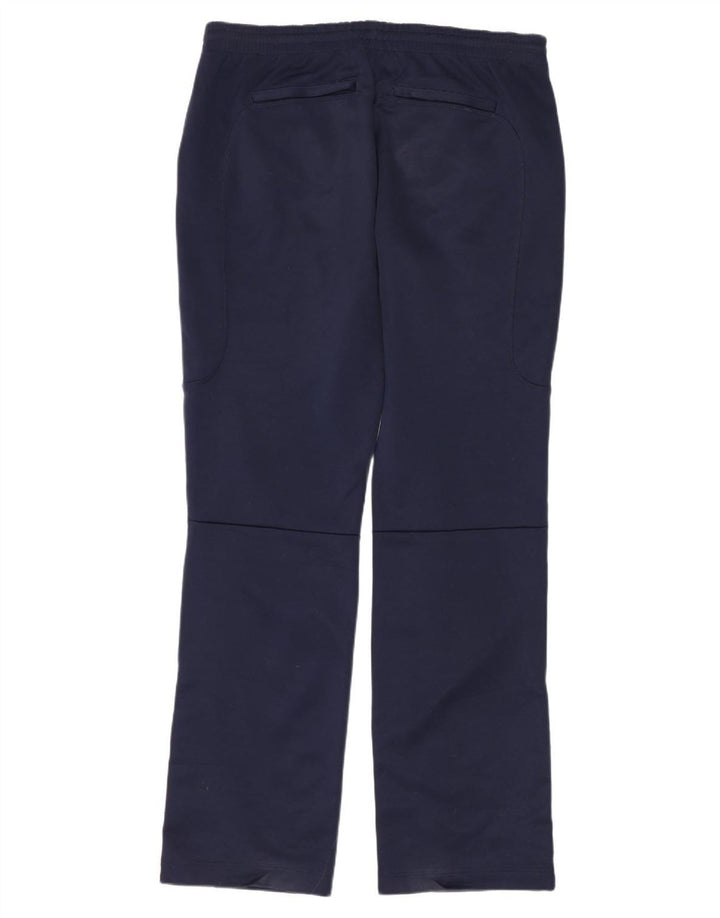 Calça de treino masculina Kappa poliéster azul marinho médio