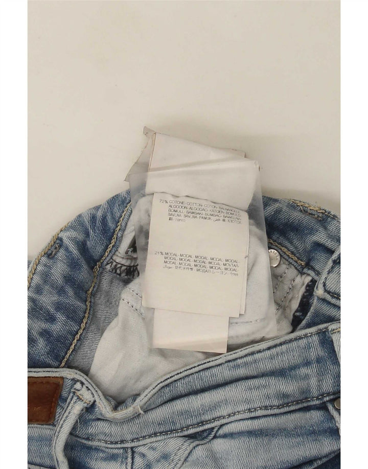 Replay Jeans Slim Feminino W27 L30 Azul Algodão