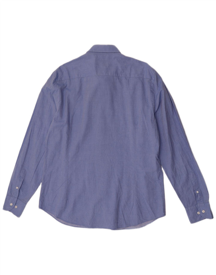 Camisa masculina Massimo Dutti XL azul