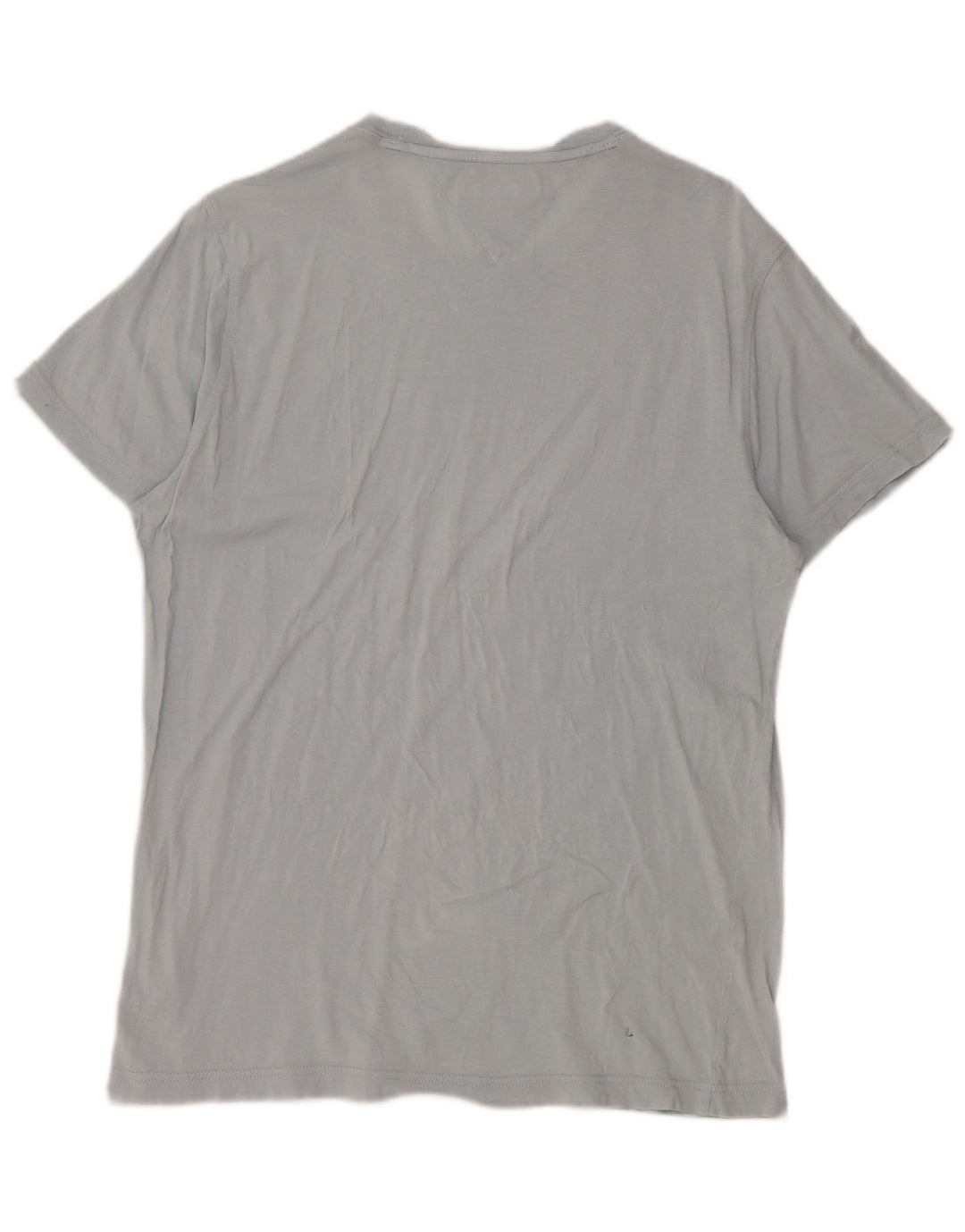 Tommy Hilfiger Camiseta masculina grande algodão azul