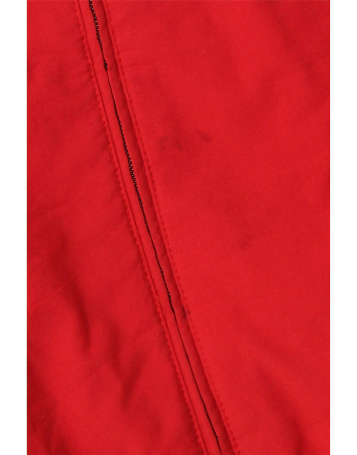Jaqueta masculina Nike Graphic Tracksuit Top Pequeno Poliéster Colorblock Vermelho
