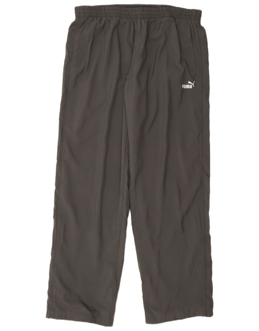 Calça de treino masculina PUMA 2XL poliéster cinza