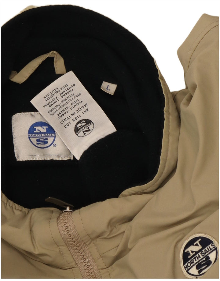 Jaqueta bomber masculina North Sails UK 40 grande poliamida bege