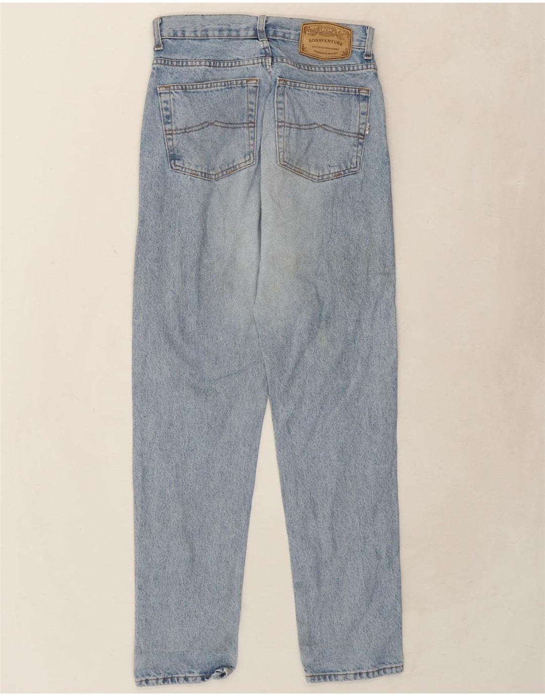 BONAVENTURE Womens Tapered Jeans W28 L31 Blue Vintage Bonaventure and Second-Hand Bonaventure from Messina Hembry 