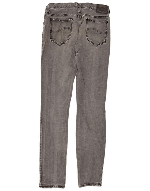 Lee Mens Rider Slim Fit Jeans Reta W34 L34 Algodão Cinza