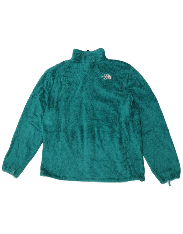 Jaqueta de lã feminina The North Face UK 18 XL poliéster turquesa