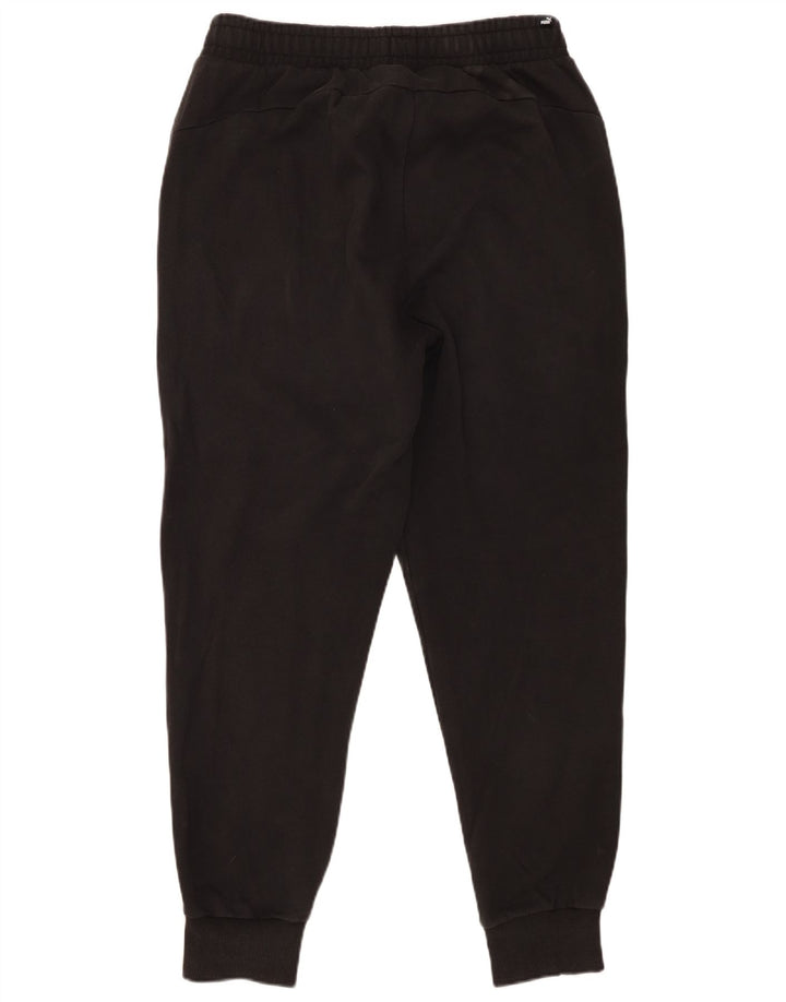 Calça de treino masculina Puma Joggers grande algodão preto