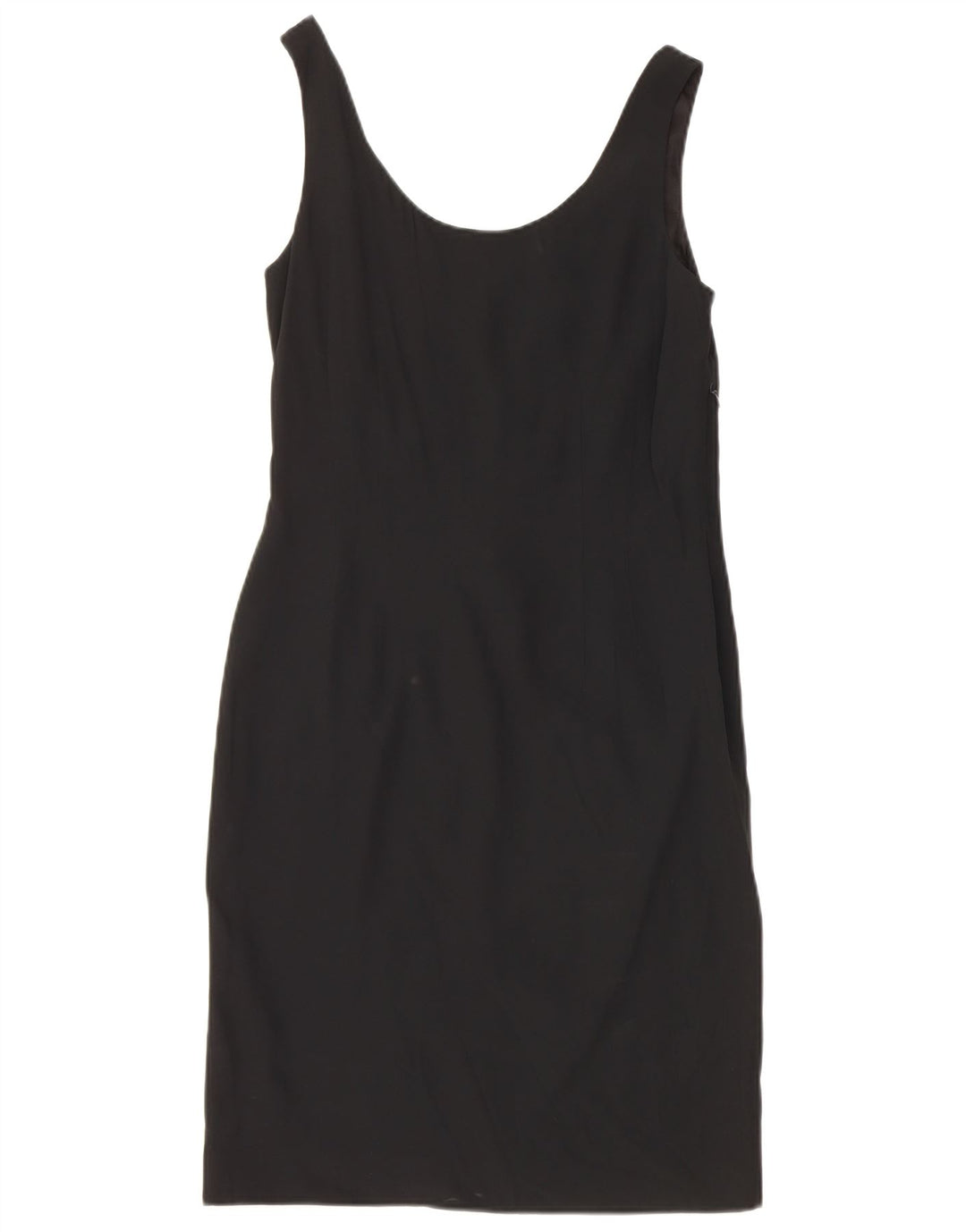 Vestido bainha sem mangas Seventy feminino IT 40 pequeno viscose preta