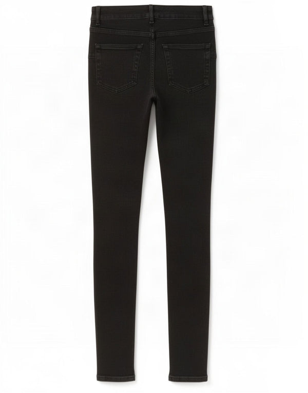 Calça jeans skinny feminina Zara EU 36 XS W26 L28 preta