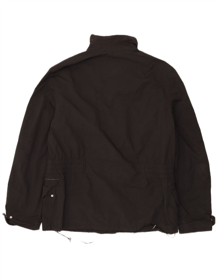Jaqueta utilitária masculina Ferre IT 54 2XL algodão preto