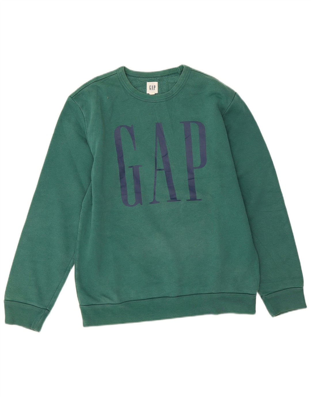 Gap moletom masculino gráfico jumper pequeno algodão verde