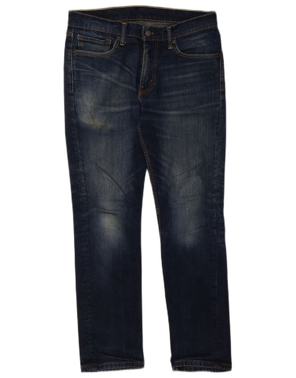 Calça jeans feminina Levi's 511 Slim W32 L30 azul marinho algodão