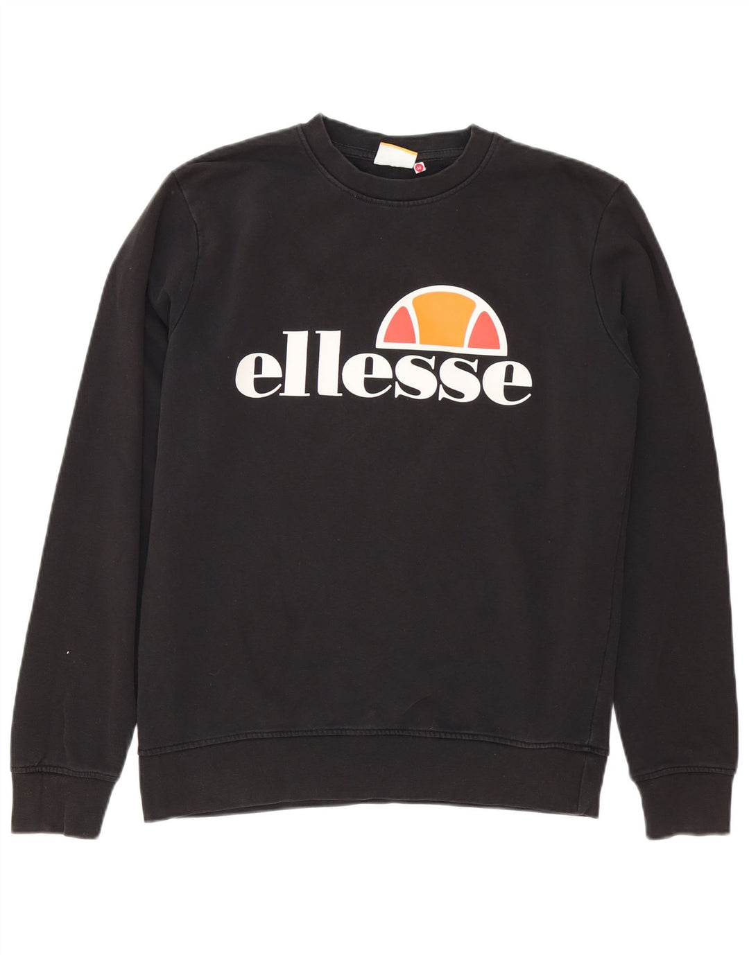 Suéter Ellesse masculino Heritage Graphic moletom médio preto algodão