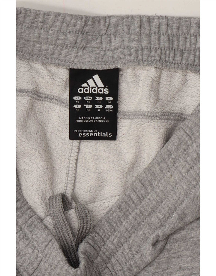Calça de treino masculina Adidas Joggers cinza médio algodão