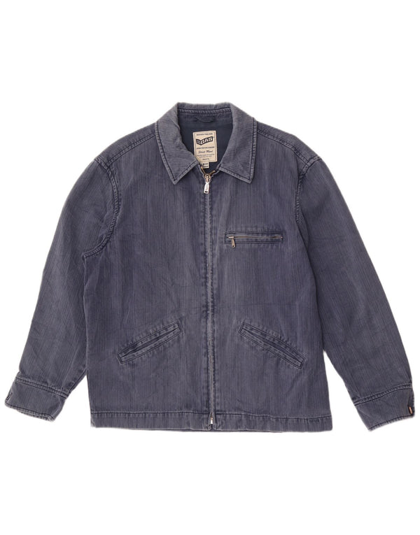 Jaqueta utilitária masculina Gas UK 38 azul médio