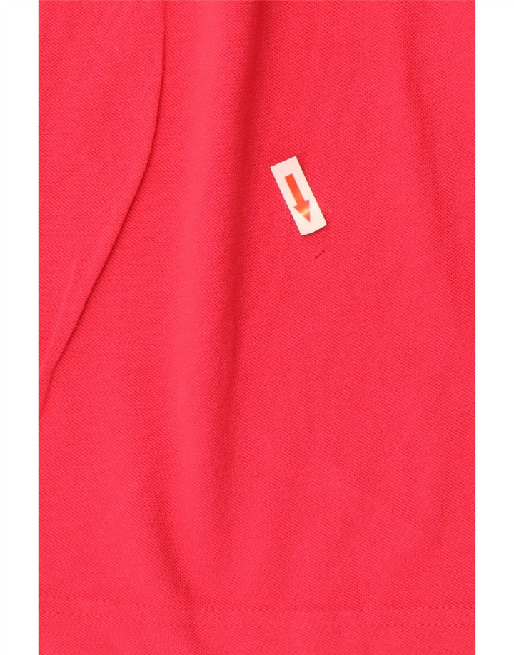 Camisa polo masculina Kappa médio algodão rosa