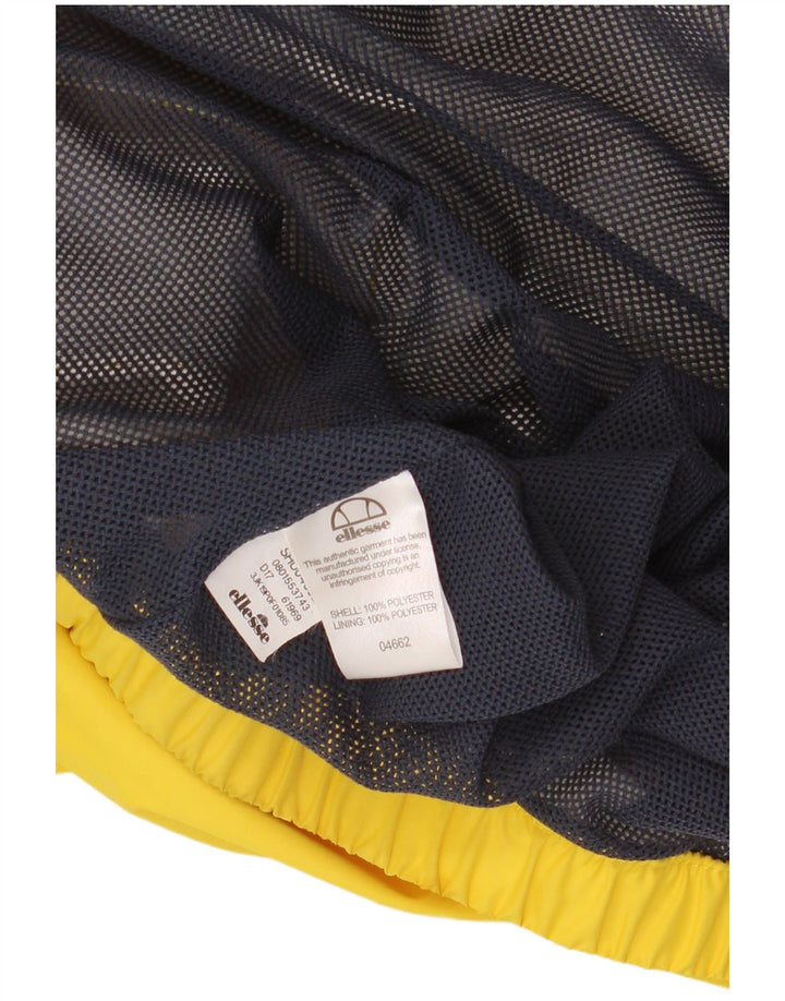 Jaqueta feminina Anorak com capuz gráfico ELLESI Reino Unido 14 poliéster amarelo médio